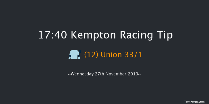 Kempton 17:40 Stakes (Class 5) 7f Mon 25th Nov 2019