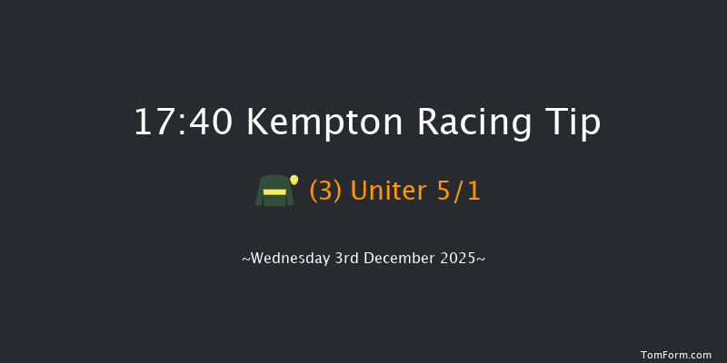 Kempton 17-40 (Class 4) 8f Mon 1st Dec 2025