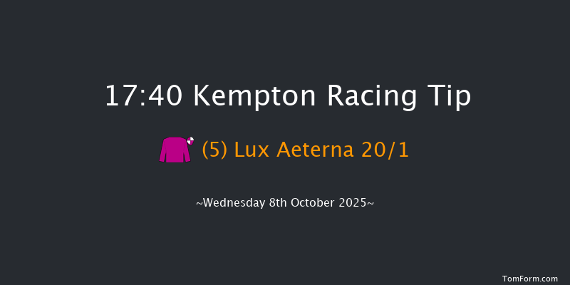 Kempton 17-40 (Class 5) 7f Wed 1st Oct 2025