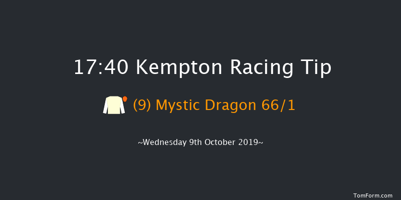 Kempton 17:40 Maiden (Class 5) 11f Wed 2nd Oct 2019
