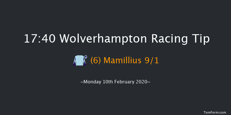 Bombardier 'March To Your Own Drum' Handicap Wolverhampton 17:40 Handicap (Class 4) 7f Sat 8th Feb 2020