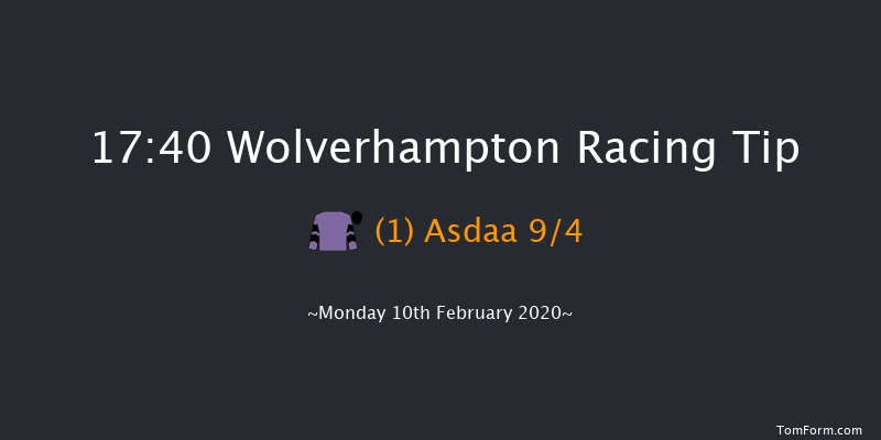 Bombardier 'March To Your Own Drum' Handicap Wolverhampton 17:40 Handicap (Class 4) 7f Sat 8th Feb 2020