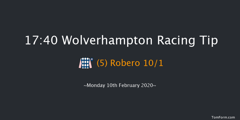 Bombardier 'March To Your Own Drum' Handicap Wolverhampton 17:40 Handicap (Class 4) 7f Sat 8th Feb 2020