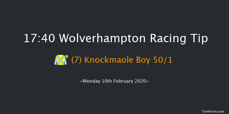 Bombardier 'March To Your Own Drum' Handicap Wolverhampton 17:40 Handicap (Class 4) 7f Sat 8th Feb 2020
