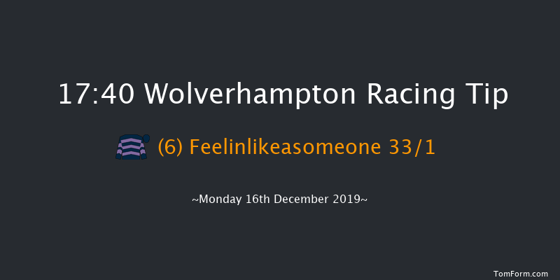Wolverhampton 17:40 Handicap (Class 5) 5f Sat 14th Dec 2019
