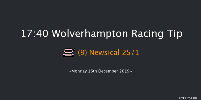 Wolverhampton 17:40 Handicap (Class 5) 5f Sat 14th Dec 2019