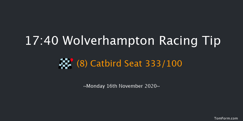 Betway Apprentice Handicap Wolverhampton 17:40 Handicap (Class 6) 12f Sat 14th Nov 2020