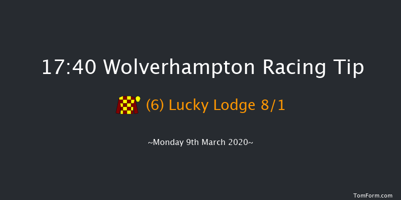 Bombardier British Hopped Amber Beer Apprentice Handicap Wolverhampton 17:40 Handicap (Class 5) 7f Sat 7th Mar 2020