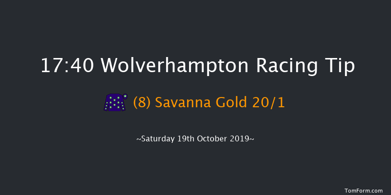 Wolverhampton 17:40 Stakes (Class 5) 9f Fri 18th Oct 2019