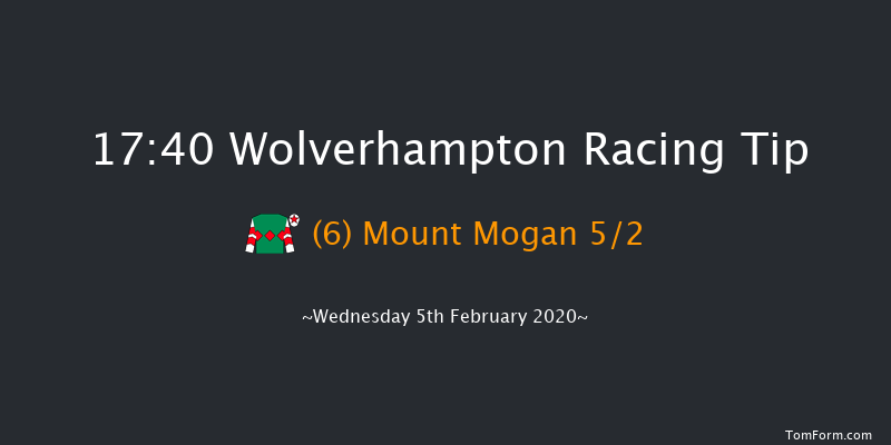 Wolverhampton 17:40 Maiden (Class 5) 6f Mon 3rd Feb 2020