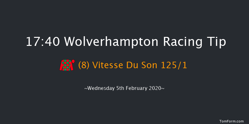 Wolverhampton 17:40 Maiden (Class 5) 6f Mon 3rd Feb 2020