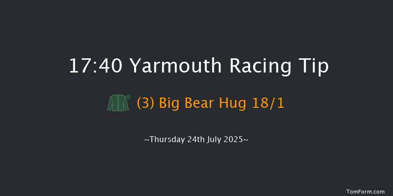 Yarmouth 17-40 (Class 4) 11f Wed 16th Jul 2025