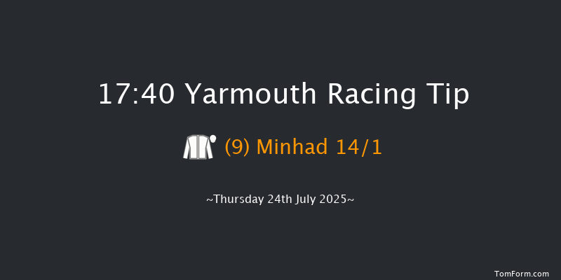 Yarmouth 17-40 (Class 4) 11f Wed 16th Jul 2025