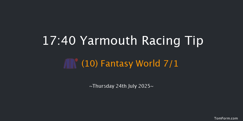 Yarmouth 17-40 (Class 4) 11f Wed 16th Jul 2025