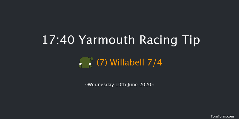 British Stallion Studs EBF Maiden Fillies' Stakes (Plus 10/GBB Race) Yarmouth 17:40 Maiden (Class 5) 6f Wed 3rd Jun 2020