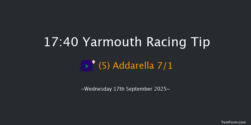 Yarmouth 17-40 (Class 5) 6f Tue 16th Sep 2025