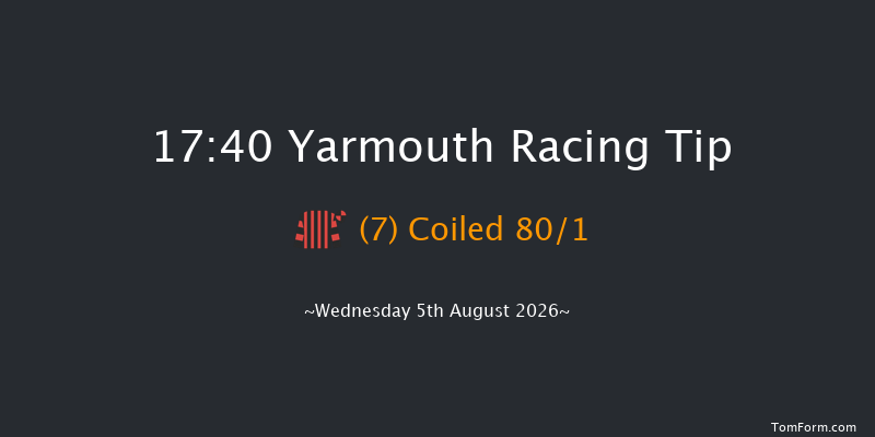 Yarmouth 17-40 (Class 6) 6f Sun 2nd Aug 2026