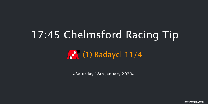 Chelmsford 17:45 Stakes (Class 4) 5f Tue 14th Jan 2020