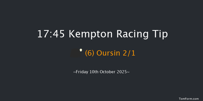 Kempton 17-45 (Class 5) 8f Wed 8th Oct 2025