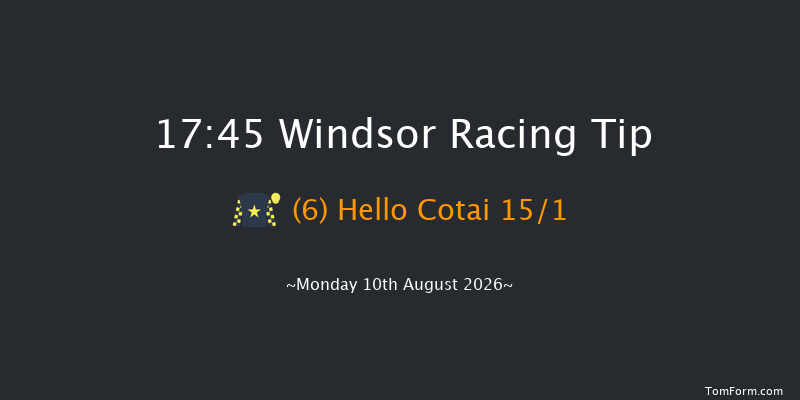 Windsor 17-45 (Class 5) 10f Mon 3rd Aug 2026