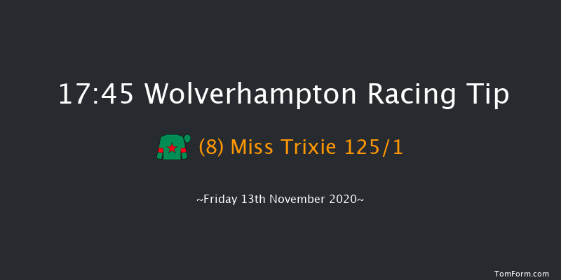 Play Ladbrokes 5-A-Side On Football Fillies' Novice Auction Stakes (Plus 10/GBB Race) Wolverhampton 17:45 Stakes (Class 5) 6f Mon 2nd Nov 2020