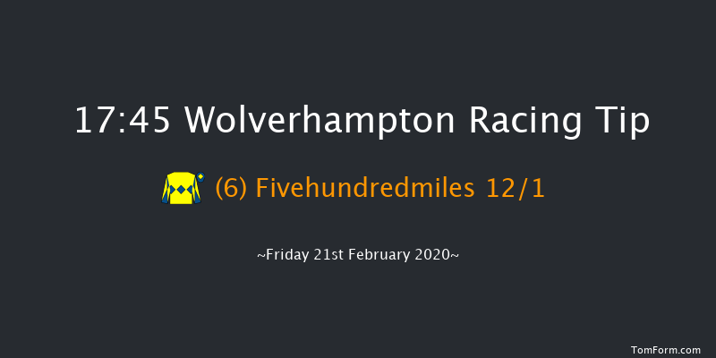 Play 4 To Score At Betway Handicap (Div 2) Wolverhampton 17:45 Handicap (Class 6) 10f Mon 10th Feb 2020