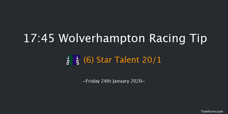 Wolverhampton 17:45 Claimer (Class 5) 12f Mon 20th Jan 2020