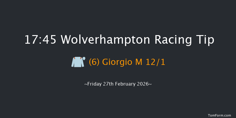 Wolverhampton 17-45 (Class 4) 7f Mon 23rd Feb 2026