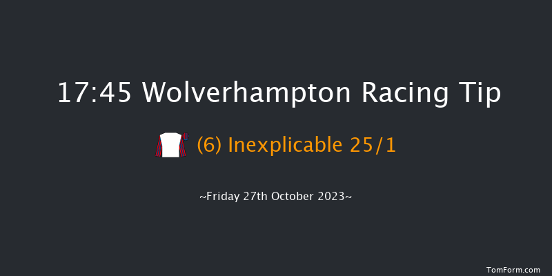 Wolverhampton 17:45 Handicap (Class 6) 9f Thu 26th Oct 2023