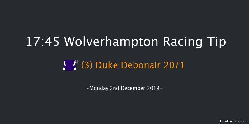 Wolverhampton 17:45 Stakes (Class 6) 7f Sat 30th Nov 2019