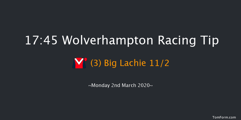 Heed Your Hunch At Betway Handicap Wolverhampton 17:45 Handicap (Class 5) 6f Mon 24th Feb 2020