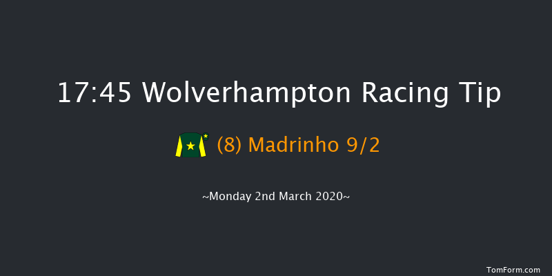 Heed Your Hunch At Betway Handicap Wolverhampton 17:45 Handicap (Class 5) 6f Mon 24th Feb 2020