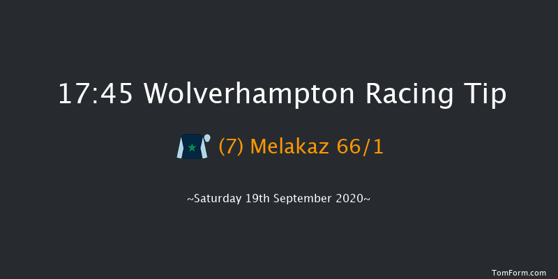 British EBF Novice Stakes Wolverhampton 17:45 Stakes (Class 5) 9f Mon 14th Sep 2020