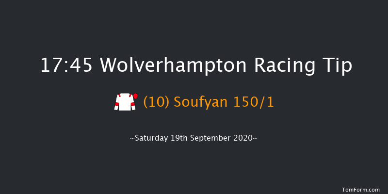British EBF Novice Stakes Wolverhampton 17:45 Stakes (Class 5) 9f Mon 14th Sep 2020