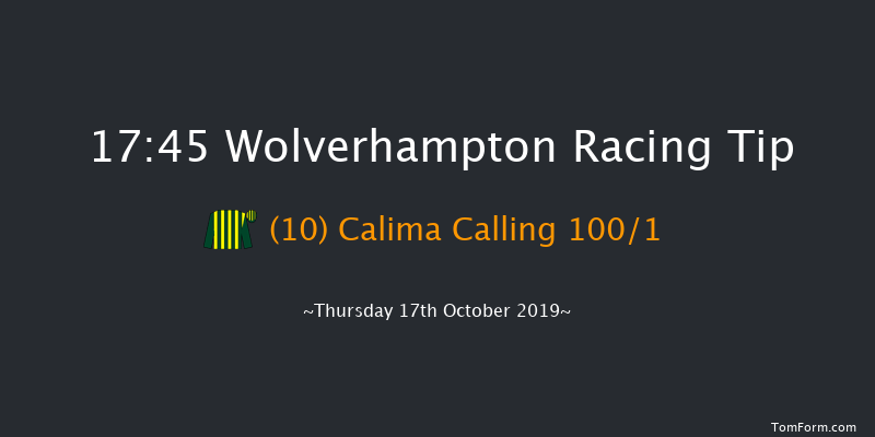 Wolverhampton 17:45 Stakes (Class 5) 9f Mon 14th Oct 2019