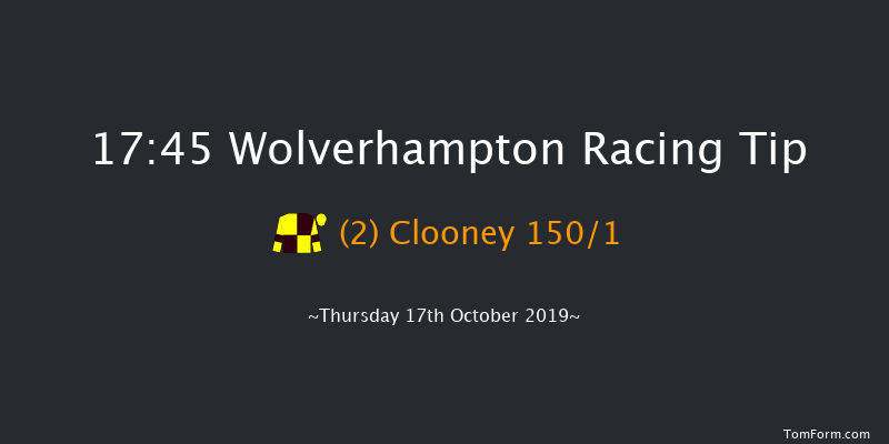 Wolverhampton 17:45 Stakes (Class 5) 9f Mon 14th Oct 2019