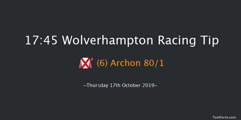 Wolverhampton 17:45 Stakes (Class 5) 9f Mon 14th Oct 2019