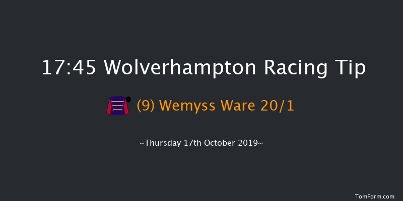 Wolverhampton 17:45 Stakes (Class 5) 9f Mon 14th Oct 2019