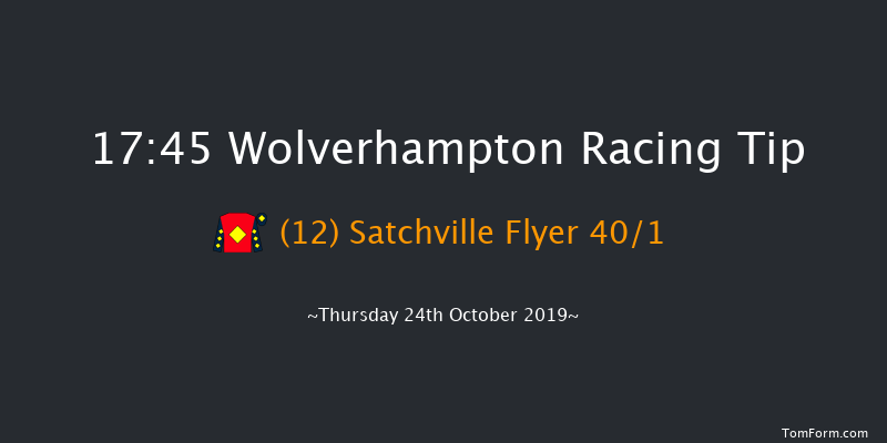 Wolverhampton 17:45 Handicap (Class 6) 5f  (See Speed Six) Wed 23rd Oct 2019