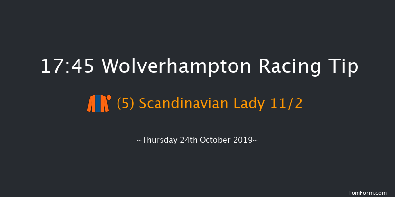 Wolverhampton 17:45 Handicap (Class 6) 5f  (See Speed Six) Wed 23rd Oct 2019