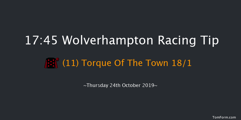 Wolverhampton 17:45 Handicap (Class 6) 5f  (See Speed Six) Wed 23rd Oct 2019