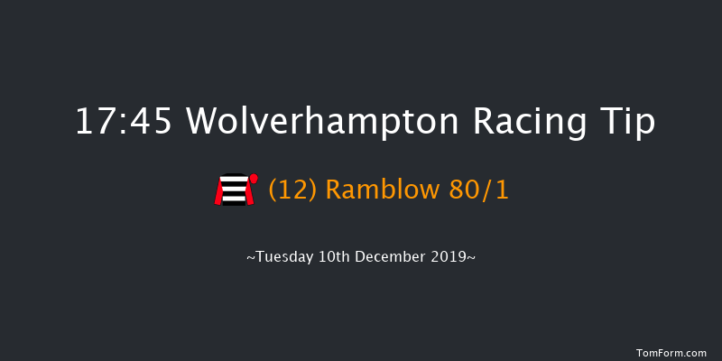Wolverhampton 17:45 Handicap (Class 6) 8.5f Sat 7th Dec 2019