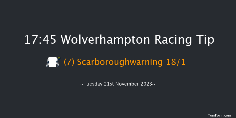 Wolverhampton 17:45 Maiden (Class 5) 5f Sat 18th Nov 2023