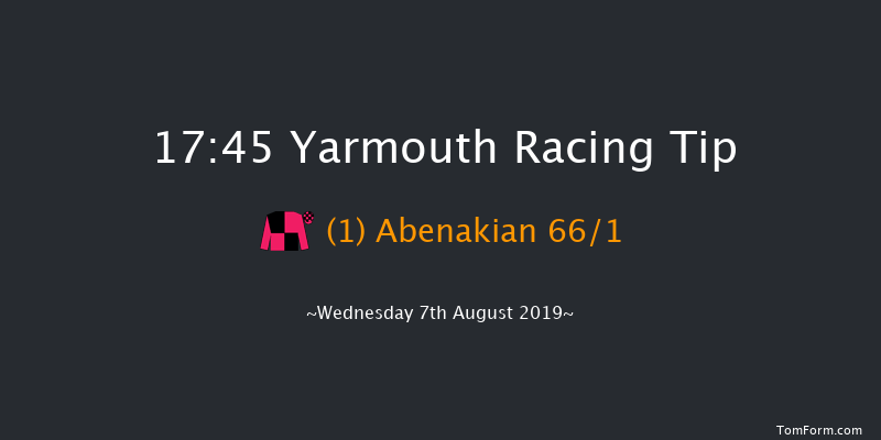 Yarmouth 17:45 Stakes (Class 4) 7f Tue 30th Jul 2019