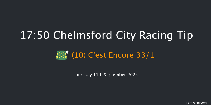 Chelmsford City 17-50 (Class 6) 8f Sat 30th Aug 2025