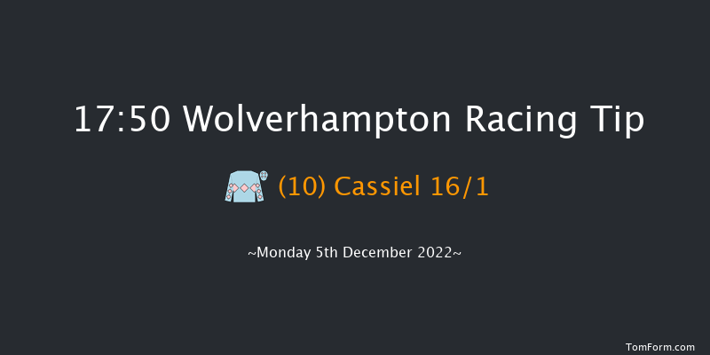 Wolverhampton 17:50 Handicap (Class 6) 9f Sat 3rd Dec 2022
