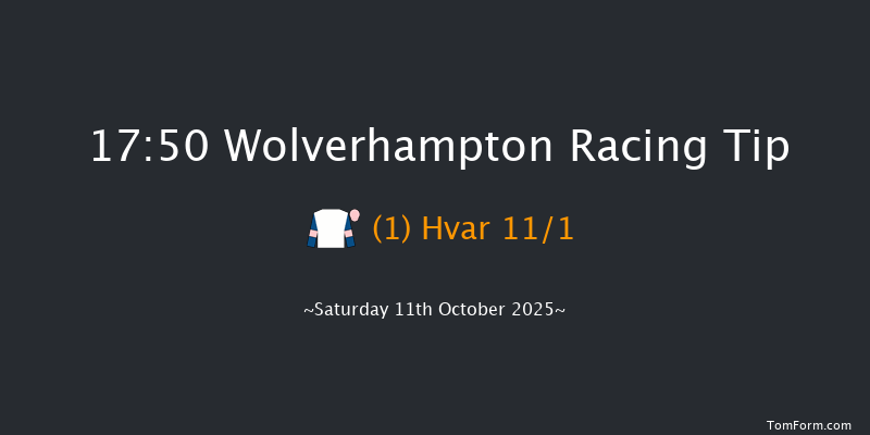 Wolverhampton 17-50 (Class 5) 6f Mon 6th Oct 2025