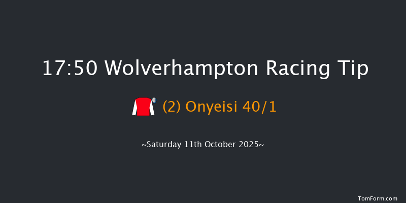 Wolverhampton 17-50 (Class 5) 6f Mon 6th Oct 2025