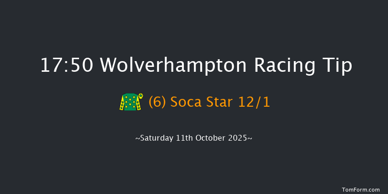 Wolverhampton 17-50 (Class 5) 6f Mon 6th Oct 2025