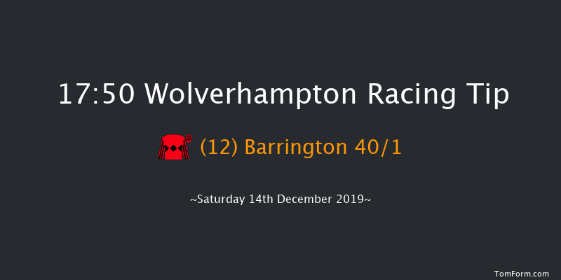 Wolverhampton 17:50 Handicap (Class 4) 7f Thu 12th Dec 2019